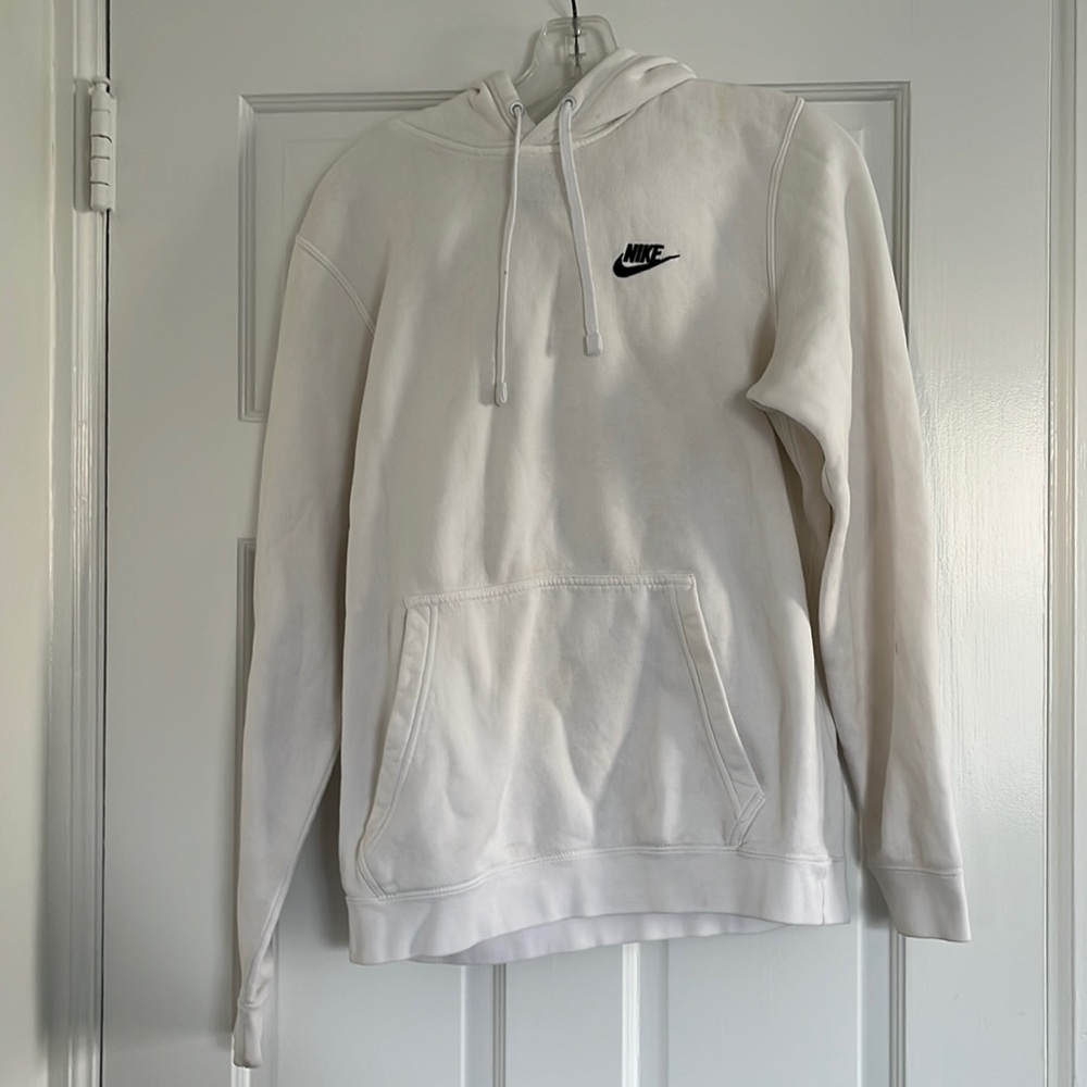 White Nike Hoodie